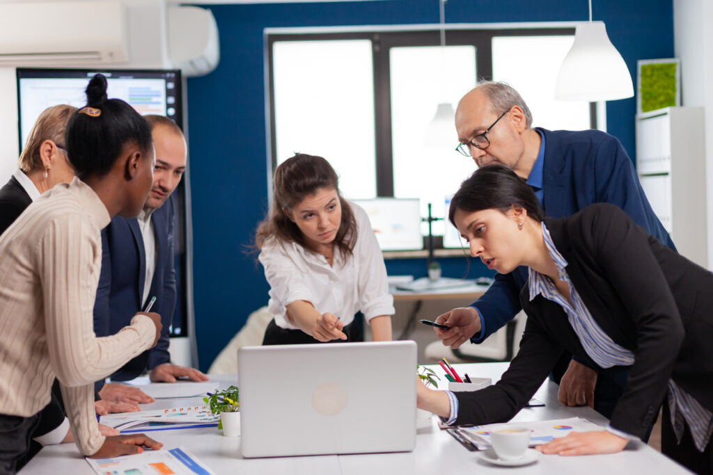multiethnic businesspeople meeting brainstorming,